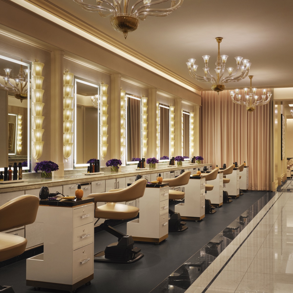 Beauty Salon, Bellagio. Interior by Woogmaster Studio