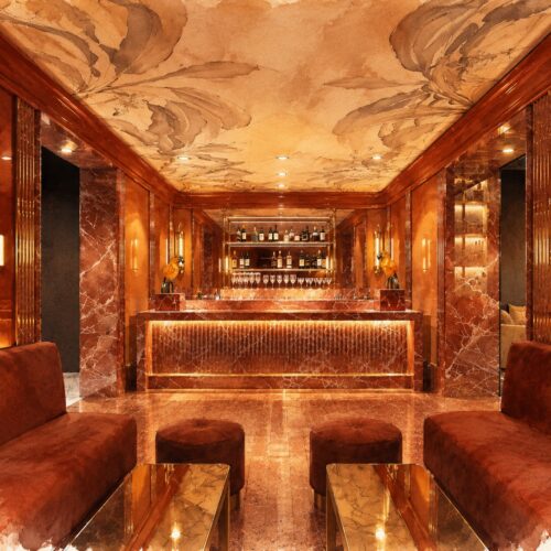Lusso Lounge, The Venetian Resort. Interior by Woogmaster Studio