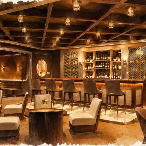 Lusso Lounge, The Venetian Resort. Interior by Woogmaster Studio